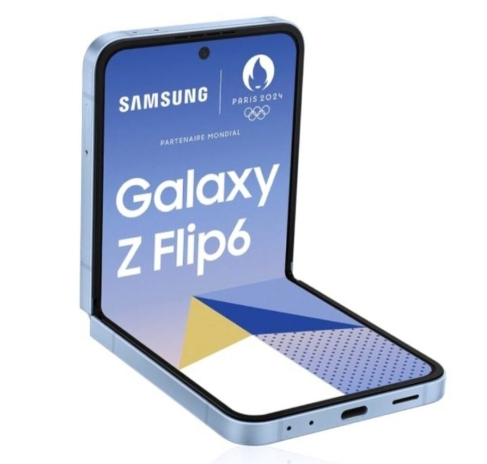glx fp6 bl Galaxy Z Flip6 5G - 512GB/12GB - 50MP+12MP/10MP - 4000mAh - garantie 25 mois (neuf)