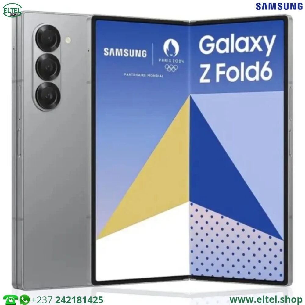 glx z fd6 gr Galaxy Z Fold6 5G - 512GB/12GB - 50MP+12MP+10MP/10MP+4MP - 4400mAh - garantie 25 mois (neuf)