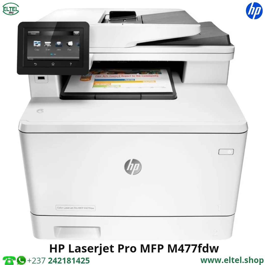 Imprimante HP Laserjet Pro MFP M477fdw - Multifonction - Couleur (neuf)