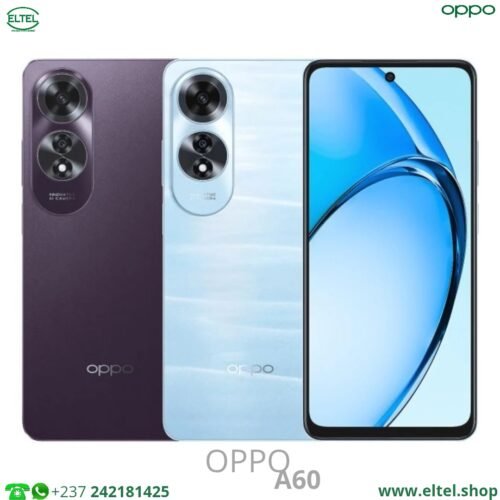 OPPO A60 - 256GB/8GB - 2SIM - 50MP+5MP/8MP - 5000mAh - garantie 12 mois (neuf)