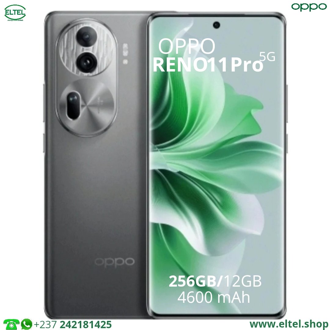 OPPO RENO 11 Pro 5G - 256GB/12GB - 50MP+32MP+8MP/32MP - 4600mAh - garantie 12 mois (neuf)