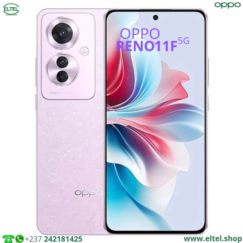 OPPO Reno 11F 5G - 256GB/8GB - 2SIM - 64MP+8MP+2MP/32MP - 5000mAh - garantie 12 mois (neuf)