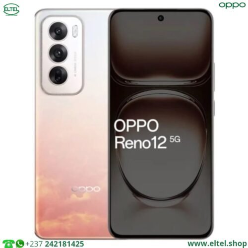 OPPO Reno 12 5G - 512GB/12GB - 2SIM - 50MP+8MP+2MP/32MP - 5000mAh - garantie 12 mois (neuf)
