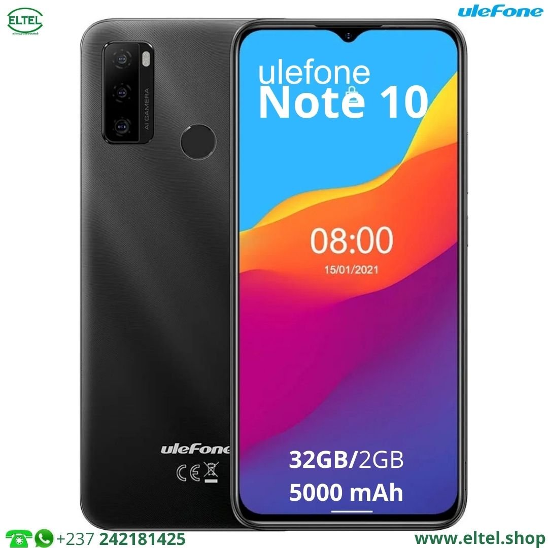 Ulefone nt 10 nr 32.2 Ulefone Note 10 - 32GB/2GB - 8MP+5MP+2MP/8MP - 5000mAh - garantie 12 mois (neuf)
