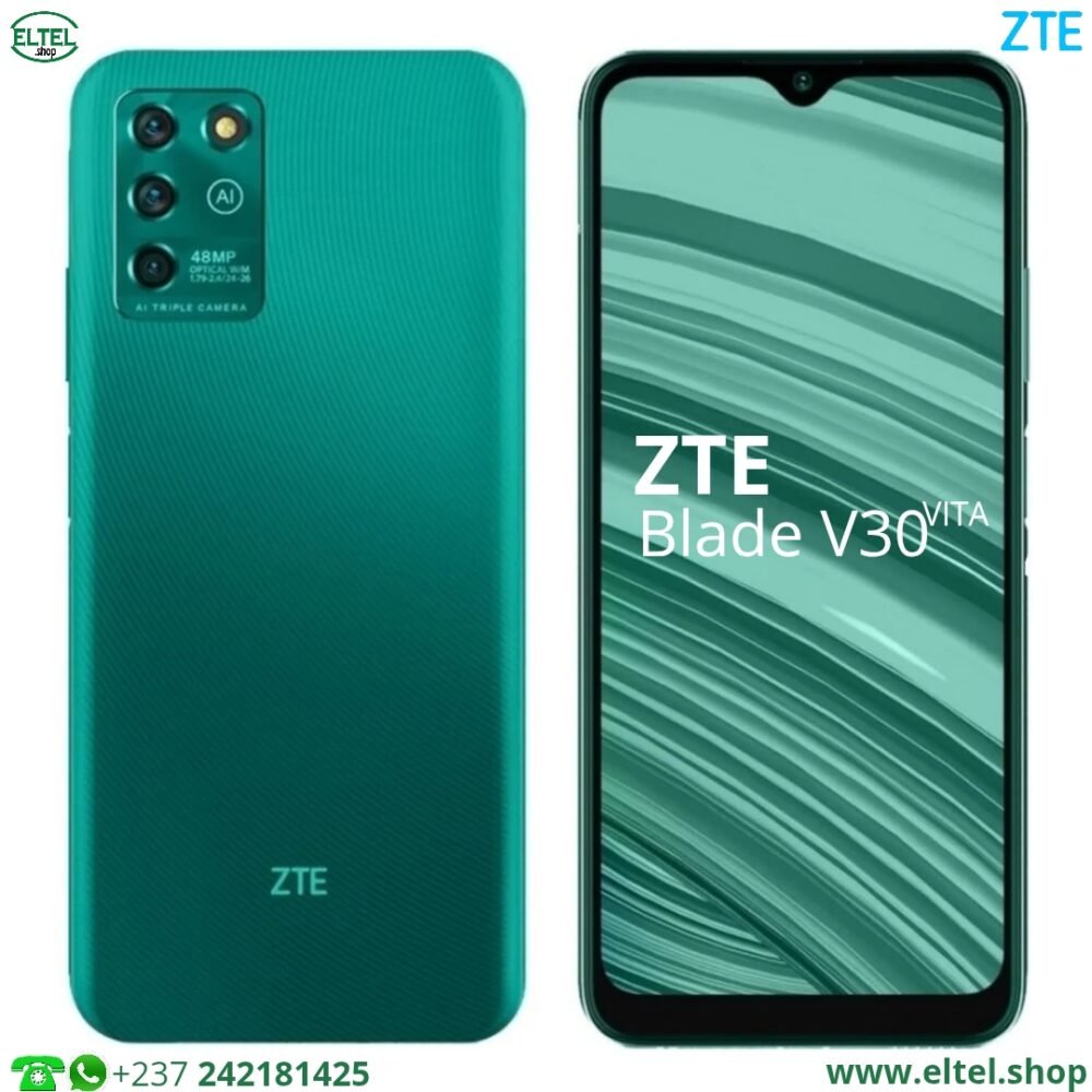 Zte bl v30 vita vrt ZTE Blade V30 vita - 128GB/3GB - 48MP+5MP+2MP/8MP - 5000mAh - garantie 12 mois (neuf)