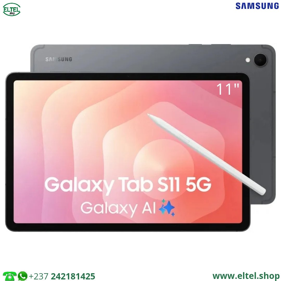 Galaxy Tab S11 5G - 11 pouces - 256GB/12GB - 8400mAh - garantie 12 mois (neuf)
