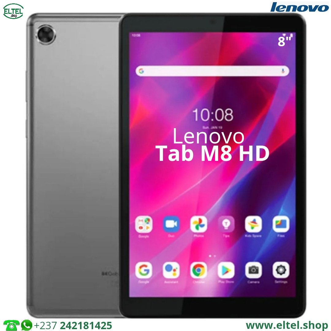 Lenovo Tab m8 HD 00 Lenovo Tab M8 HD - 8.0 pouces - 32GB/2GB - 5000mAh - garantie 12 mois (neuf)