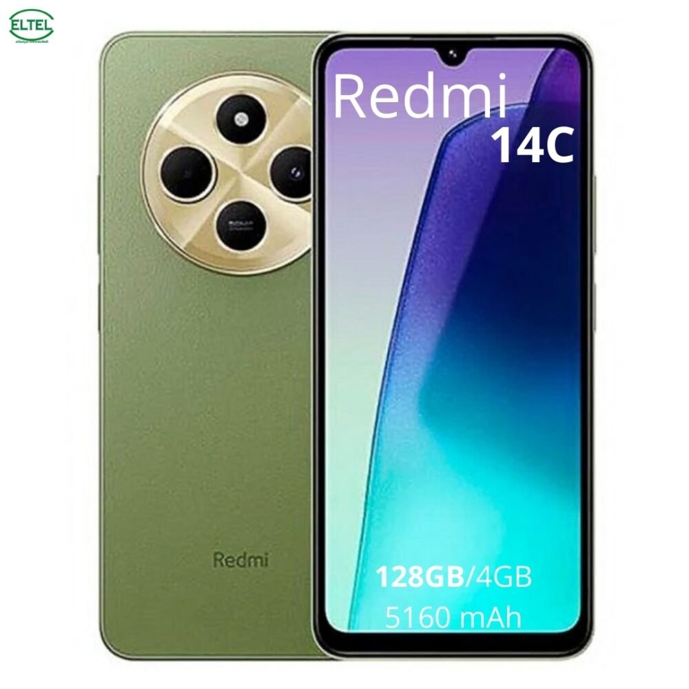 Red 14C vlt 128GB Redmi 14C - 128GB/4GB - 2sim - 50MP+2MP+0,08MP/13MP - 5160mAh - garantie 12 mois (neuf)