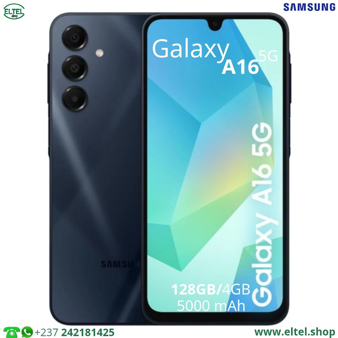 Galaxy A16 5G - 128GB/4GB - 2sim - 50MP+5MP+2MP/13MP - 5000mAh - garantie 24 mois (neuf)