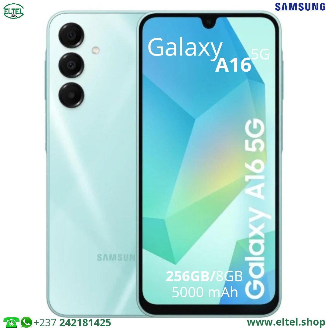 Galaxy A16 5G - 256GB/8GB - 2sim - 50MP+5MP+2MP/13MP - 5000mAh - garantie 24 mois (neuf)