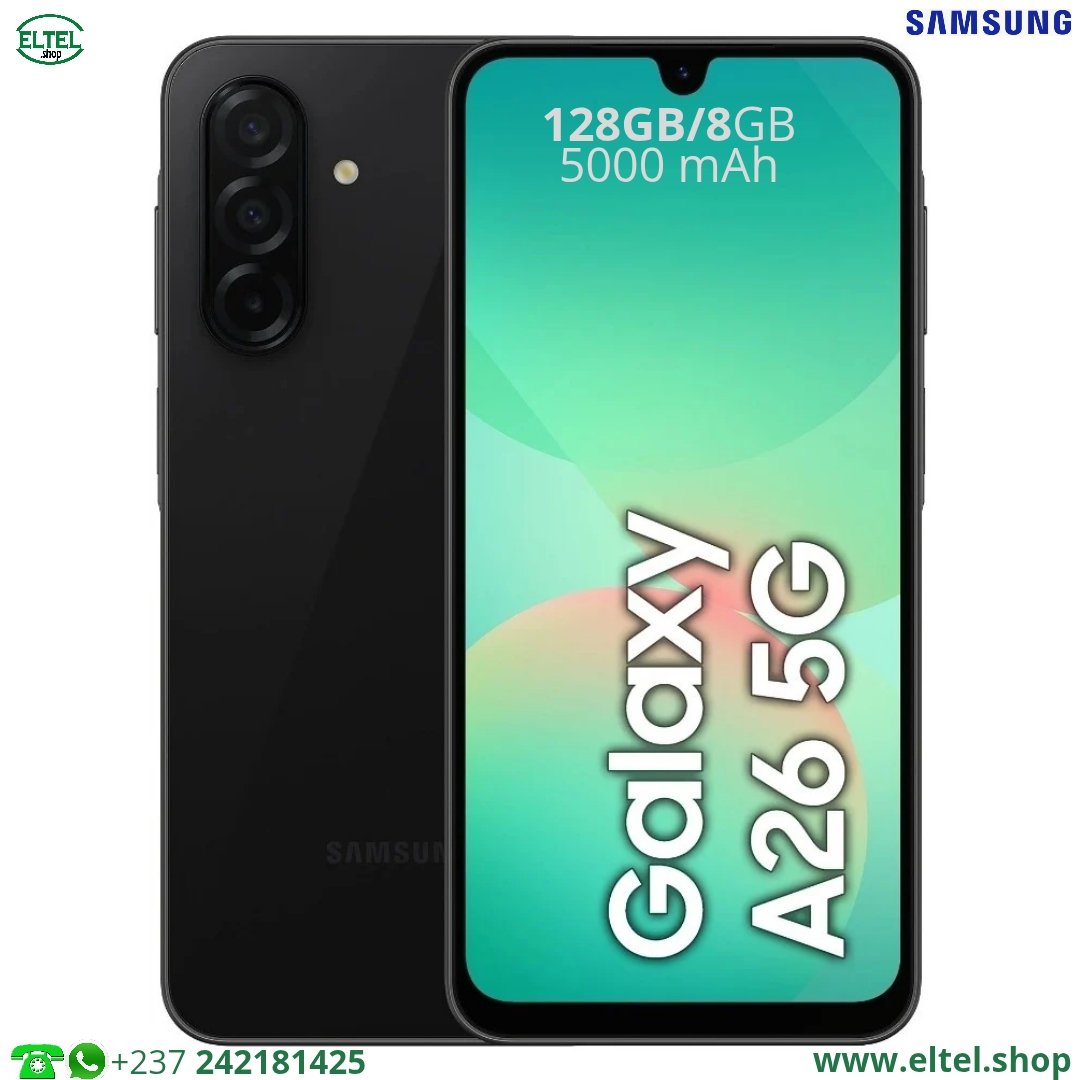 Galaxy A26 5G - 128GB/8GB - 2sim - 50MP+8MP+2MP/13MP - 5000mAh - garantie 24 mois (neuf)