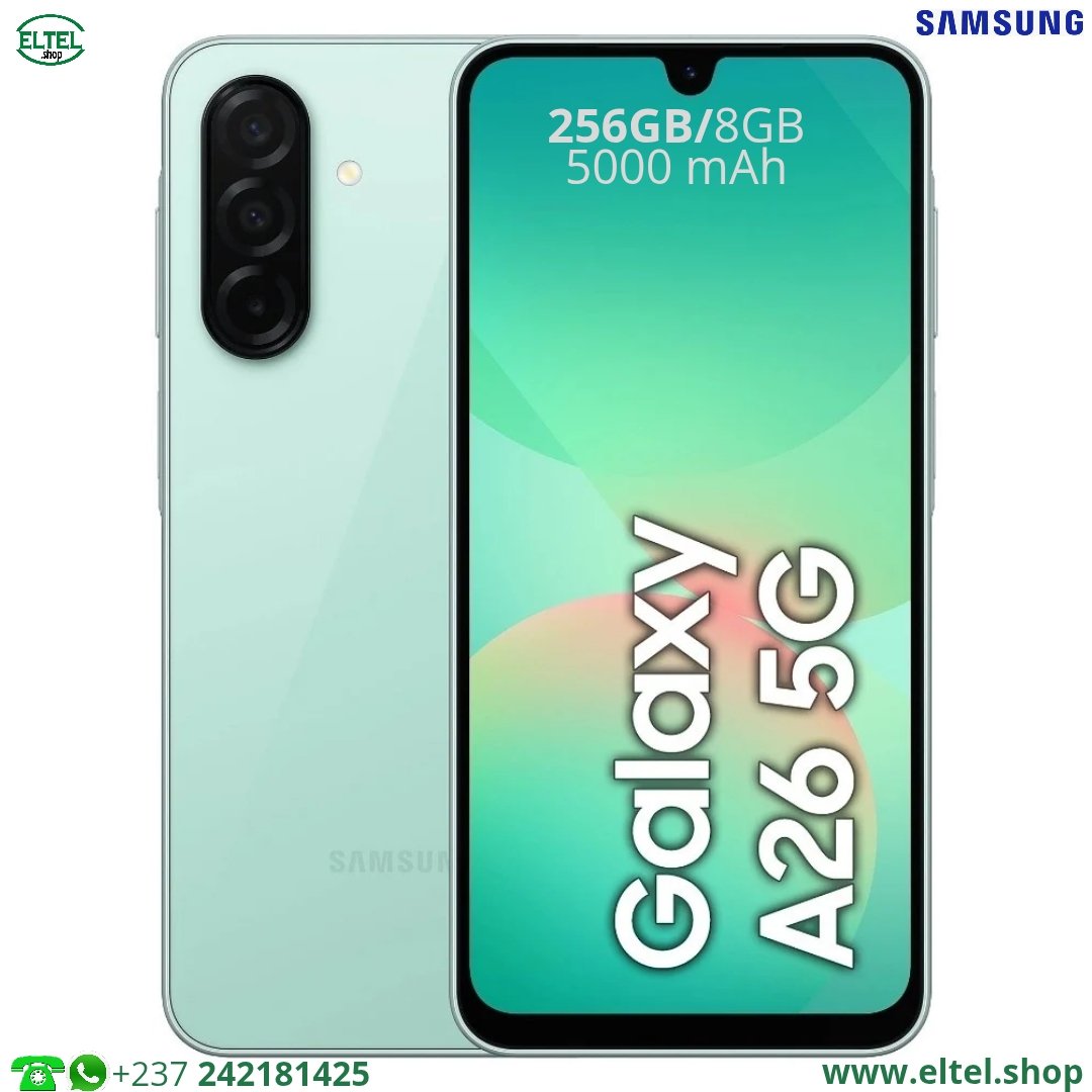 Galaxy A26 5G - 256GB/8GB - 2sim - 50MP+8MP+2MP/13MP - 5000mAh - garantie 24 mois (neuf)