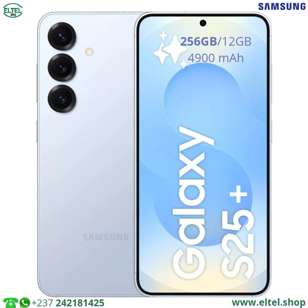 Galaxy S25+ - 256GB/12GB- 50MP+10MP+12MP/12MP - 4900mAh - garantie 24 mois (neuf)