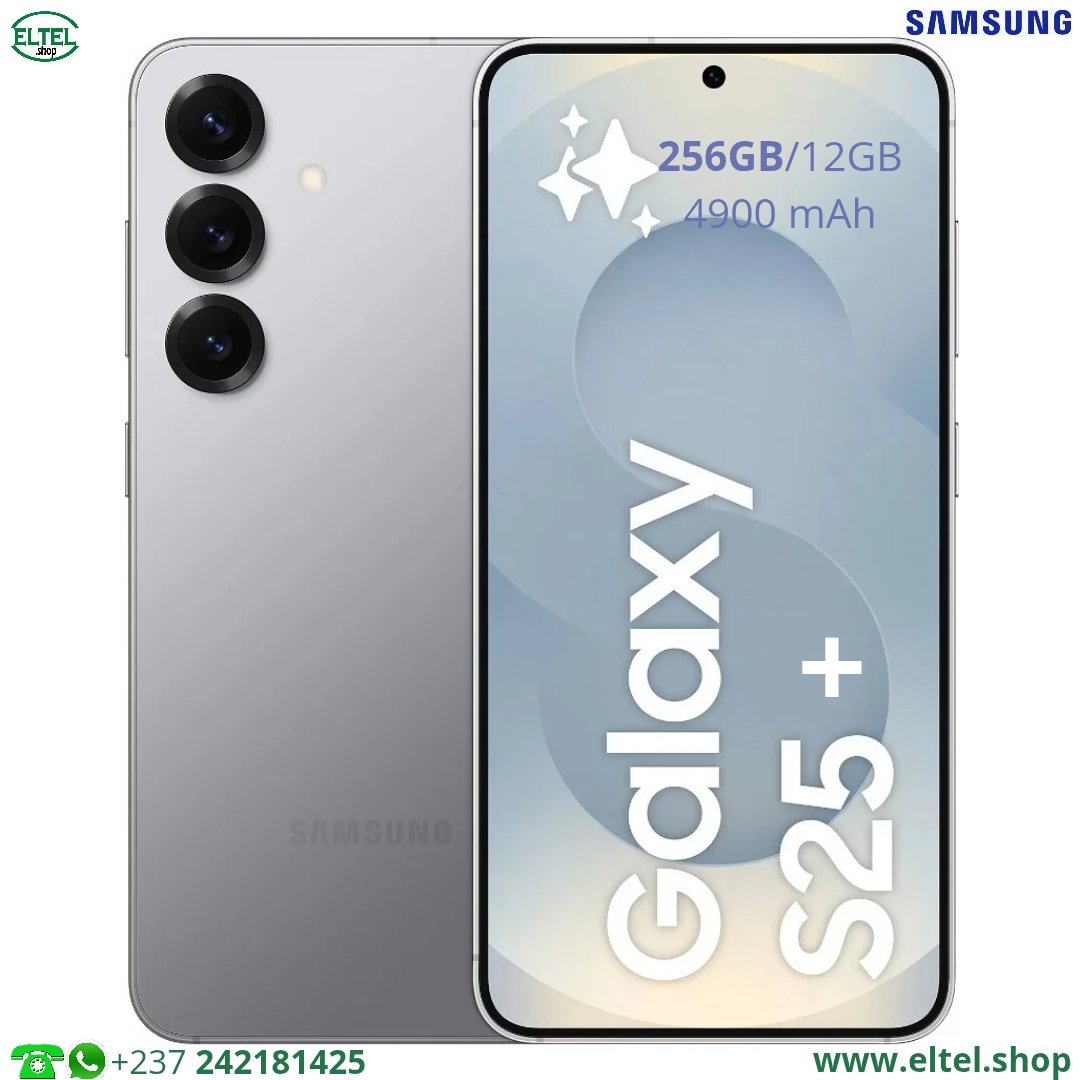 Galaxy S25+ - 256GB/12GB- 50MP+10MP+12MP/12MP - 4900mAh - garantie 24 mois (neuf)