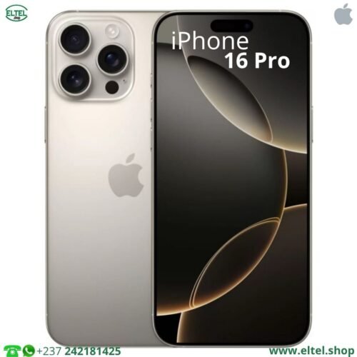 Iph 16 pr nt iPHONE 16 Pro - 256GB/8GB - 48MP+48MP+12MP/12MP - 3582mAh - garantie 24 mois (neuf)