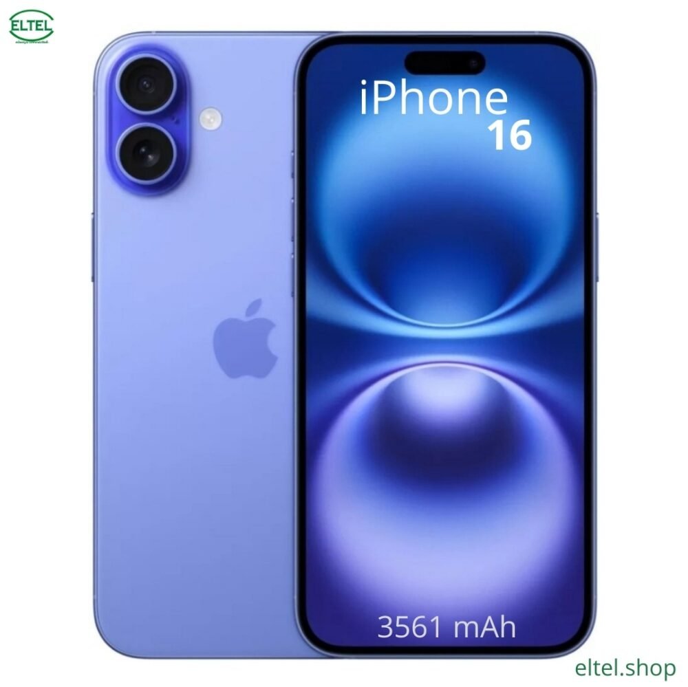 Iph 16 vlt iPHONE 16 - 128GB/8GB - 48MP+12MP/12MP - 3561mAh - garantie 24 mois (neuf)