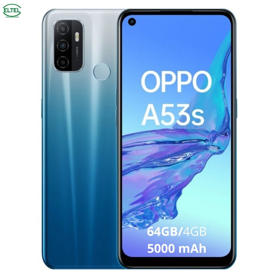 Oppo a53s1 OPPO A53s - 64GB/4GB - 13MP+2MP+2MP/8MP - 5000mAh - garantie 12 mois (neuf)