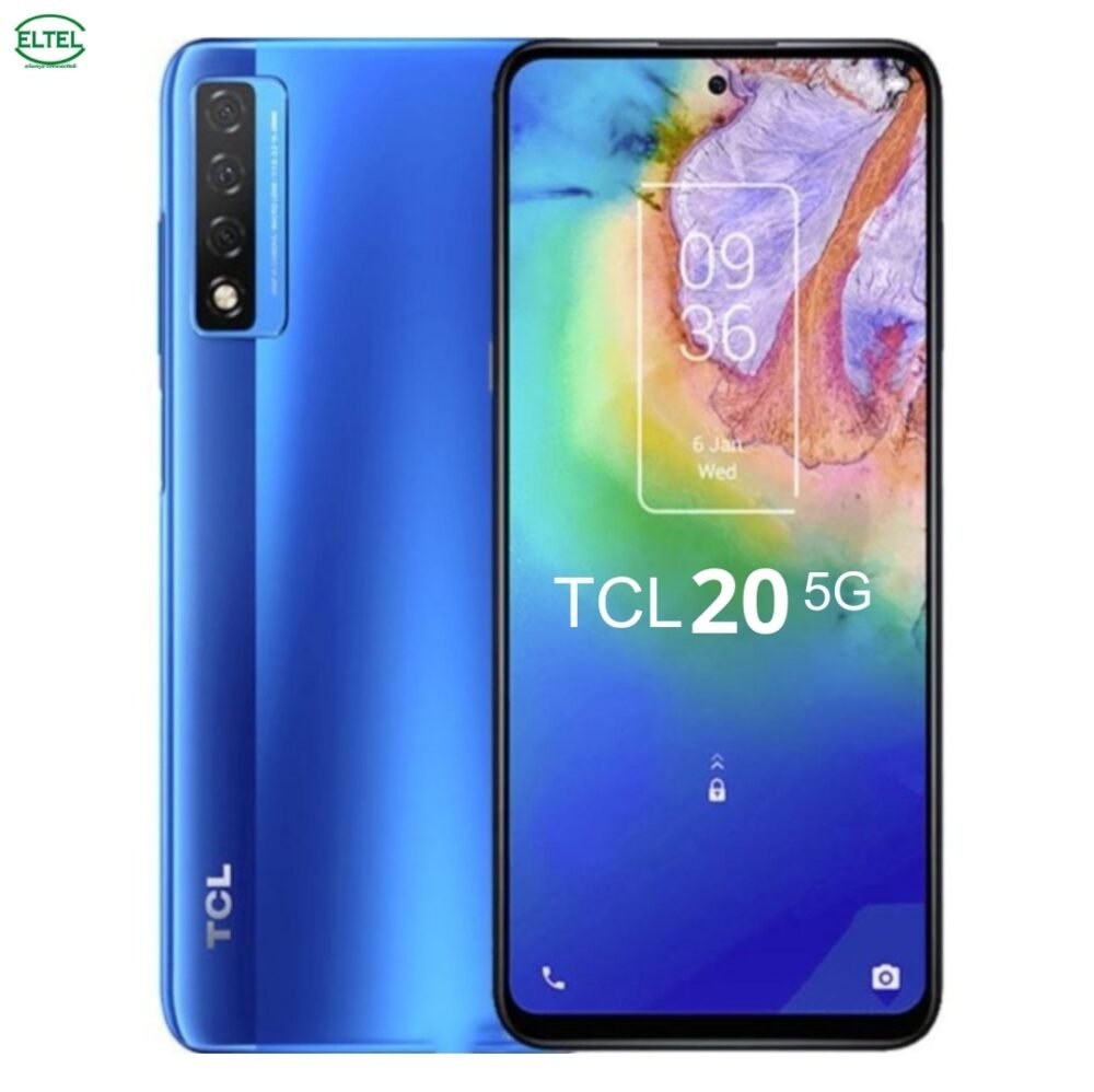 Tcl 20 5g bl TCL 20 5G - 256GB/6GB - 48MP+8MP+2MP/8MP - 4500mAh - garantie 12 mois (neuf)