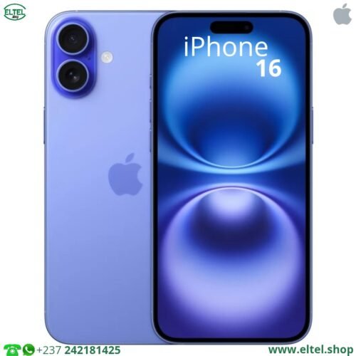 iph 16 vlt iPHONE 16 - 128GB/8GB - 48MP+12MP/12MP - 3561mAh - garantie 24 mois (neuf)