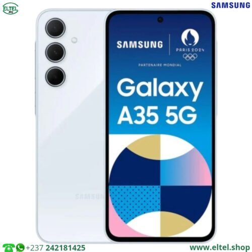 Glx A35 5g blc Galaxy A35 5G- 256GB/8GB - 50MP+8MP+5MP/13MP - 5000mAh - garantie 12 mois (neuf)