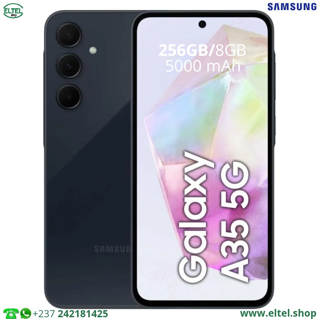 Galaxy A35 5G- 256GB/8GB - 50MP+8MP+5MP/13MP - 5000mAh - garantie 12 mois (neuf)