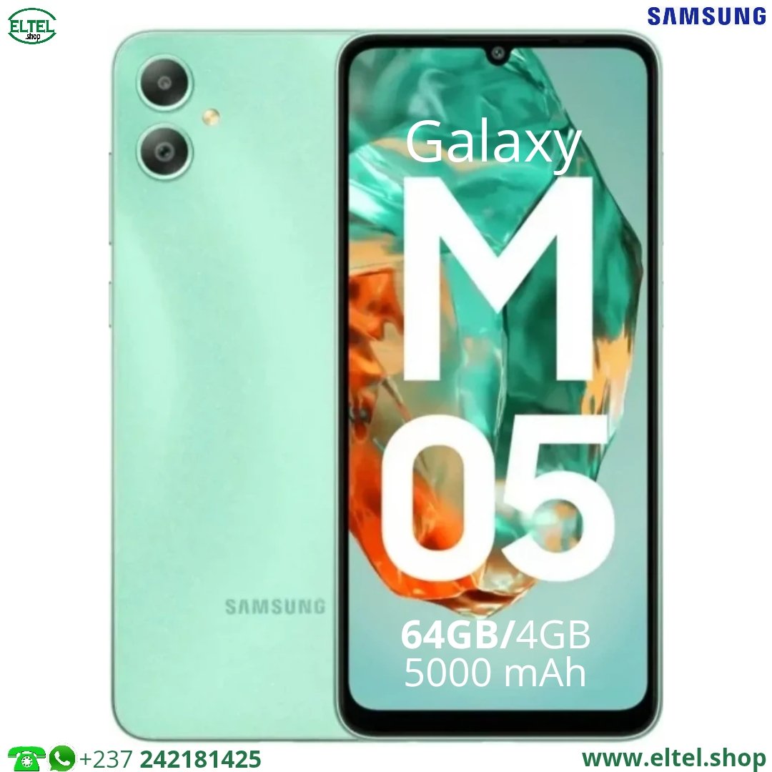 Galaxy M05 - 64GB/4GB - 2sim - 50MP+2MP/5MP - 5000mAh - garantie 24 mois (neuf)