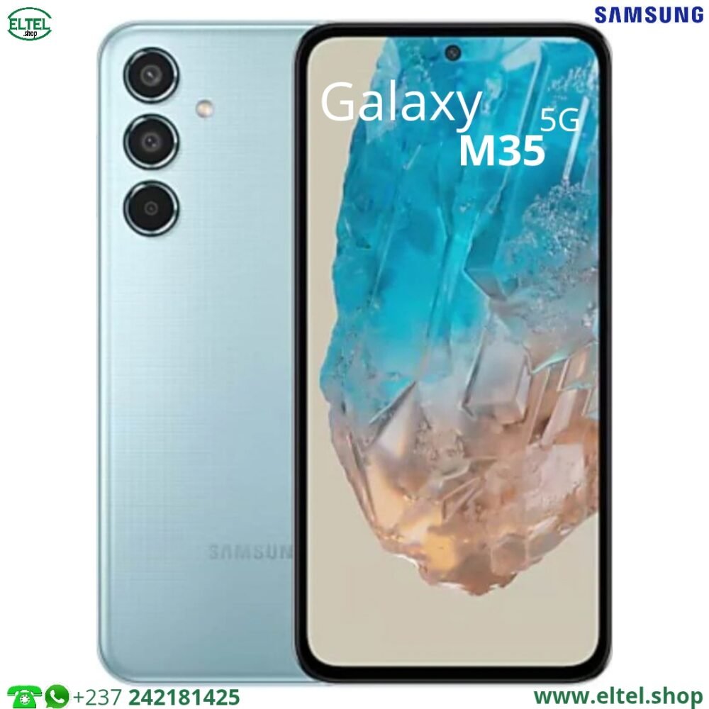 Galaxy M35 5G- 256GB/8GB - 50MP+8MP+2MP/13MP - 6000mAh - garantie 24 mois (neuf)