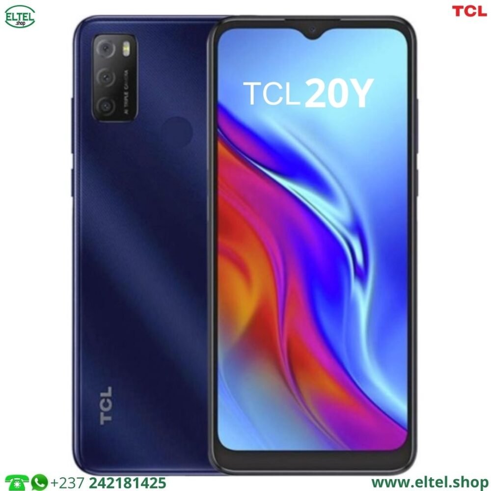 TCL 20Y - 128GB/4GB - 48MP+2MP+2MP/8MP - 4000mAh - garantie 12 mois (neuf)