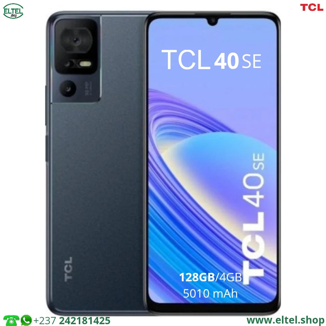 Tcl 40 se nr 128.4 TCL 40 SE - 128GB/4GB - 50MP+2MP+2MP/8MP - 5010mAh - garantie 12 mois (neuf)
