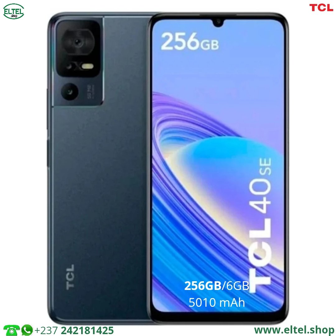 Tcl 40 se nrr 256.6 TCL 40 SE - 256GB/6GB - 50MP+2MP+2MP/8MP - 5010mAh - garantie 12 mois (neuf)