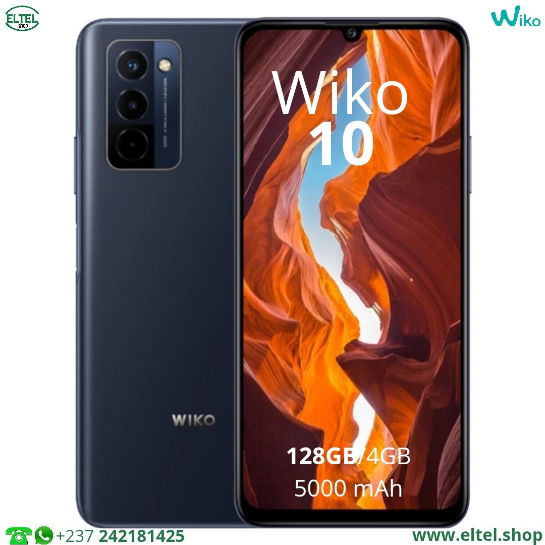 wiko 10 nr 128.4 Wiko 10 - 128GB/4GB - 50MP+2MP+2MP/8MP - 5000mAh - garantie 12 mois (neuf)