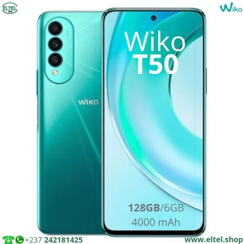 wiko T50 vrt 128.6 Wiko T50 - 128GB/6GB - 64MP+8MP+2MP/16MP - 4000mAh - garantie 12 mois (neuf)