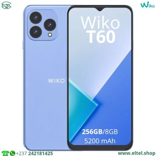 wiko T60 vlt 256.8 Wiko T60 - 256GB/8GB - 48MP+2MP+0,3MP/24MP - 5200mAh - garantie 12 mois (neuf)