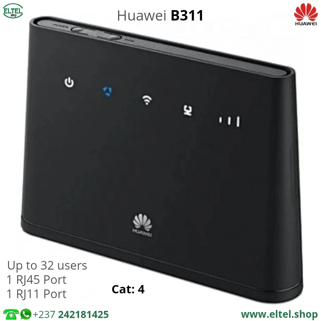 Box 4G HUAWEI B311 - Universel - Garantie 12 mois (neuf)