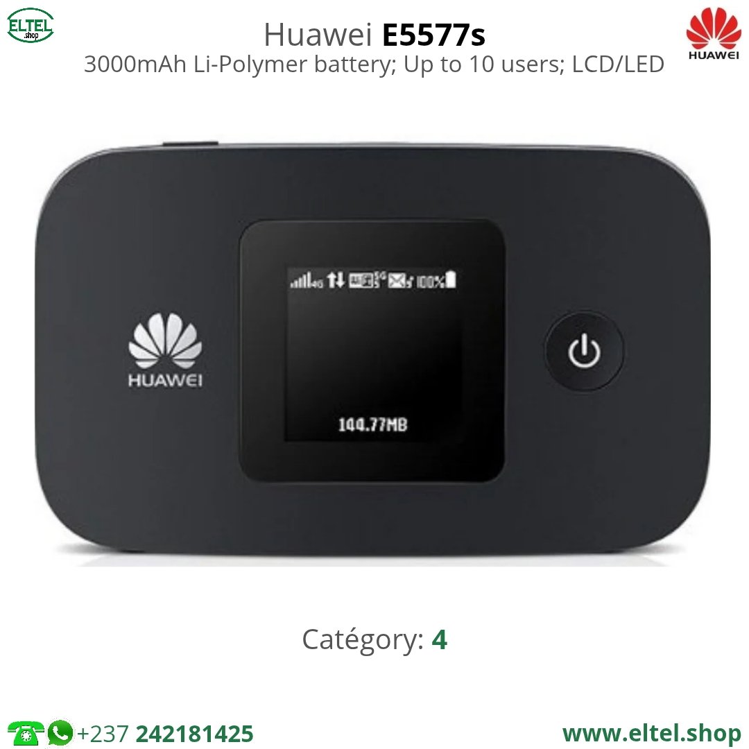 Huawei E5577s - Universel - 3000 mAh - Garantie 12 mois
