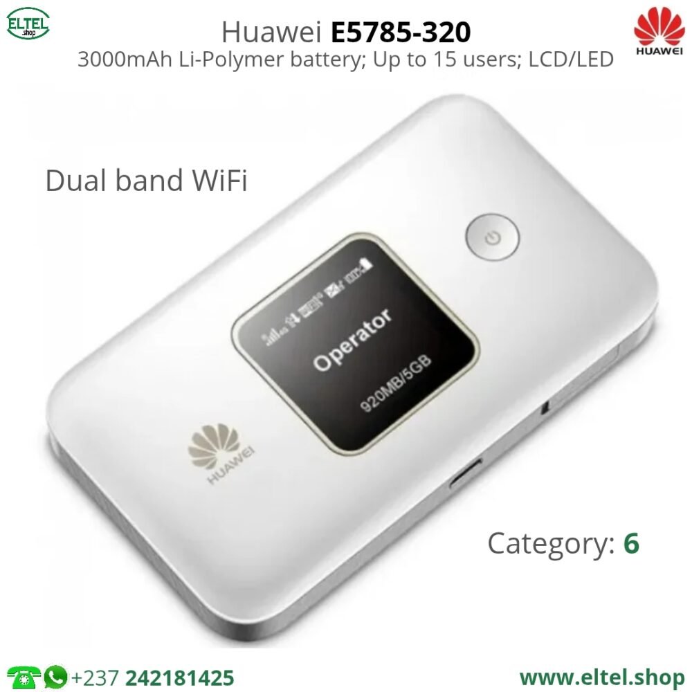 Huawei E5785-320 - Universel - 3000 mAh - Garantie 12 mois