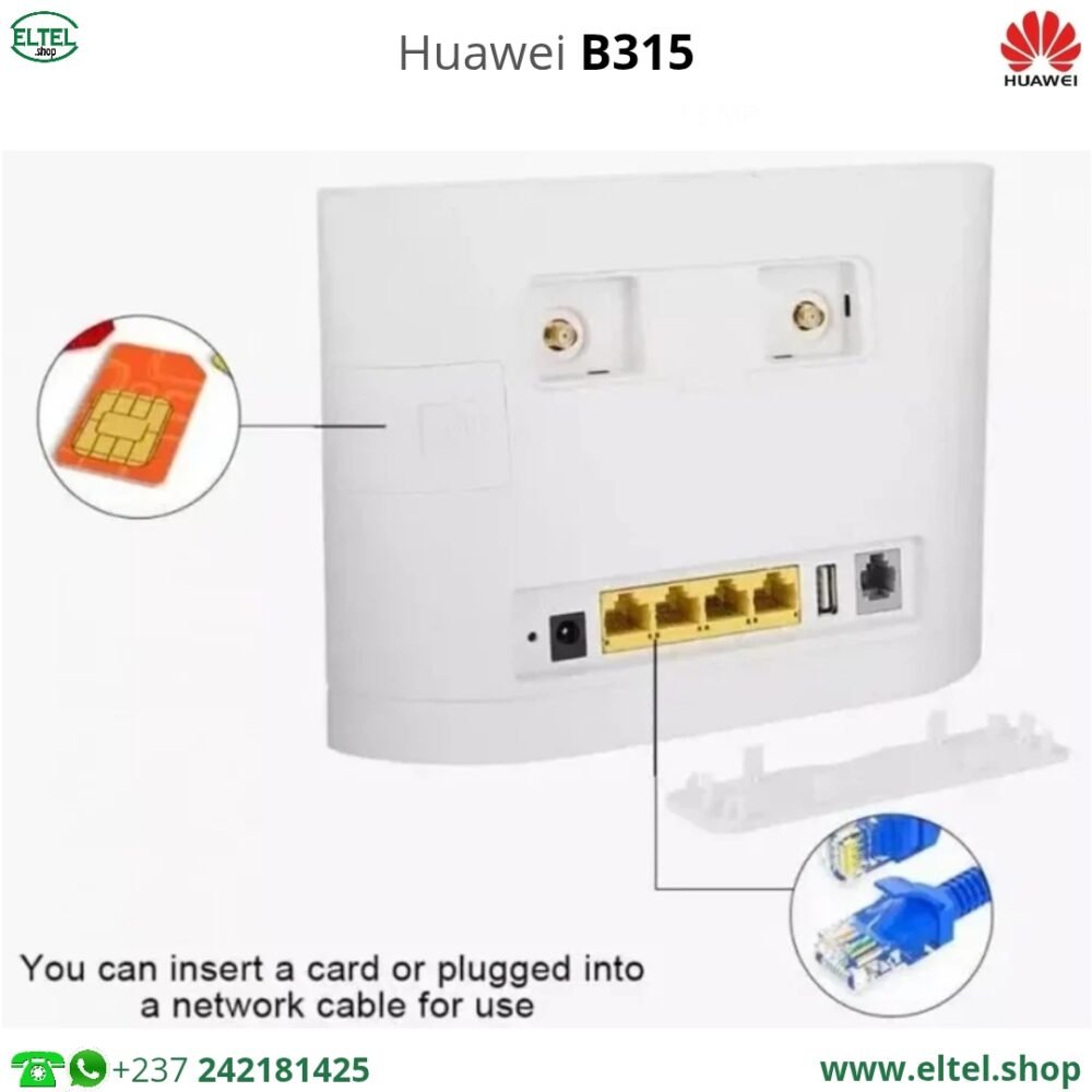 Box 4G HUAWEI B315 - Universel - Garantie 12 mois (neuf)