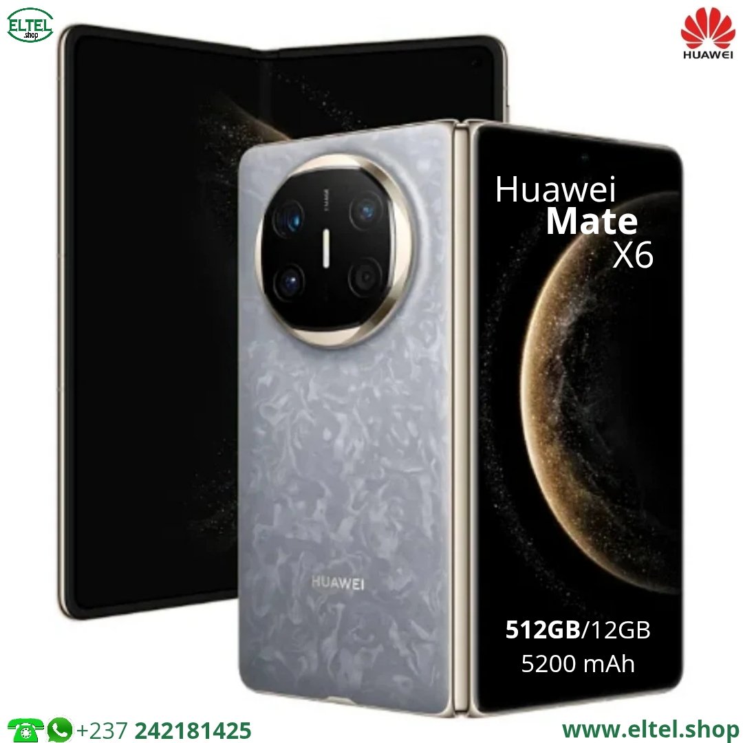 Huawei Mate X6 - 512GB/12GB - 50MP+48MP+40MP/8MP - 5200mAh - Garantie 12 mois(neuf)
