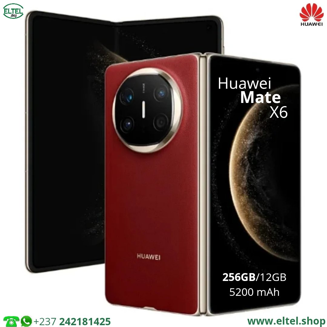 Huawei Mate X6 - 256GB/12GB - 50MP+48MP+40MP/8MP - 5200mAh - Garantie 12 mois(neuf)