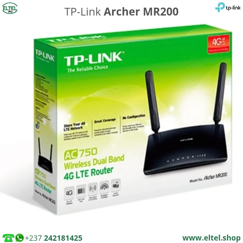 Box 4G TP-Link Archer MR200 - Universel - Garantie 12 mois (neuf)