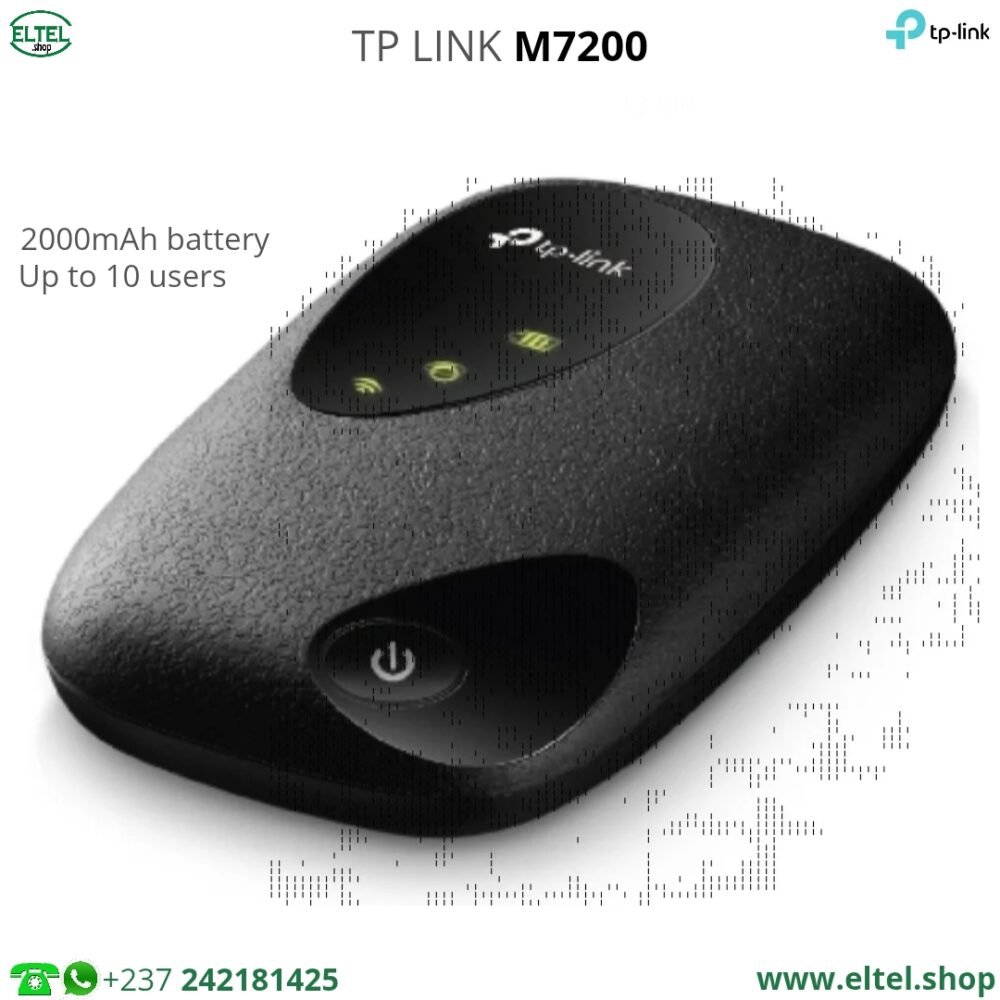 MiFi 4G TP-Link M7200 - Universel - 2000 mAh - Garantie 12 mois (neuf)