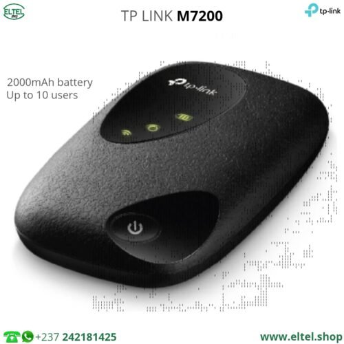 MiFi 4G TP-Link M7200 - Universel - 2000 mAh - Garantie 12 mois (neuf)