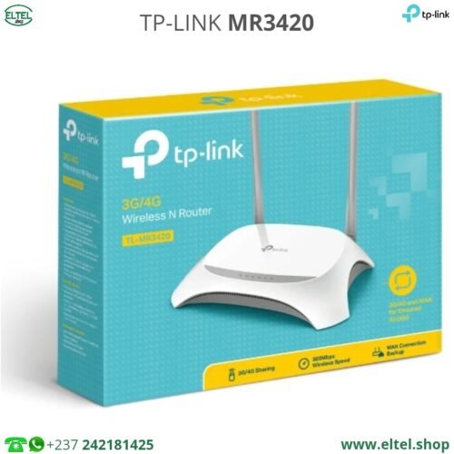 Routeur 3G/4G TP-Link MR 3420 - Garantie 12 mois