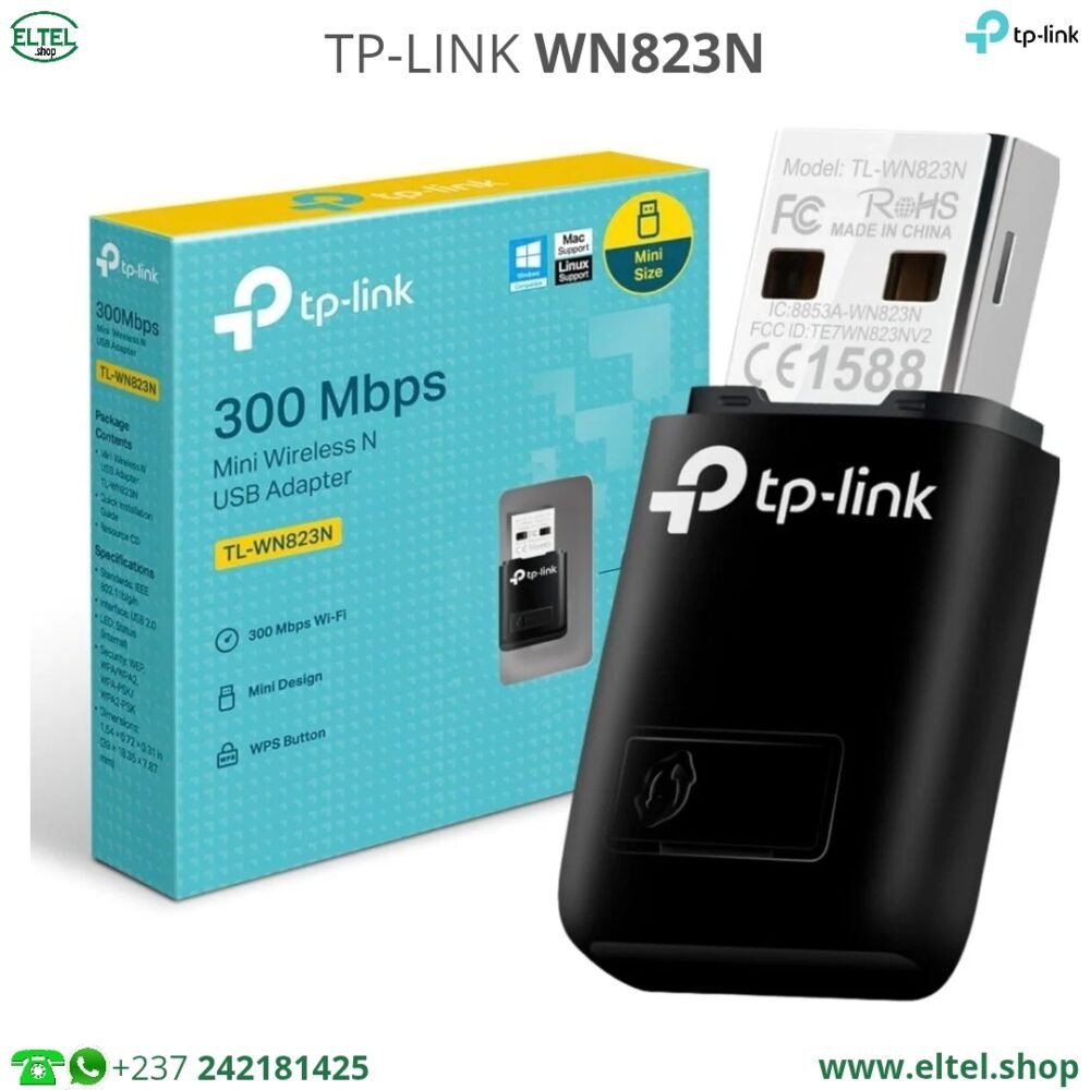 Adaptateur wifi usb TP-Link WN823N - Garantie 12 mois