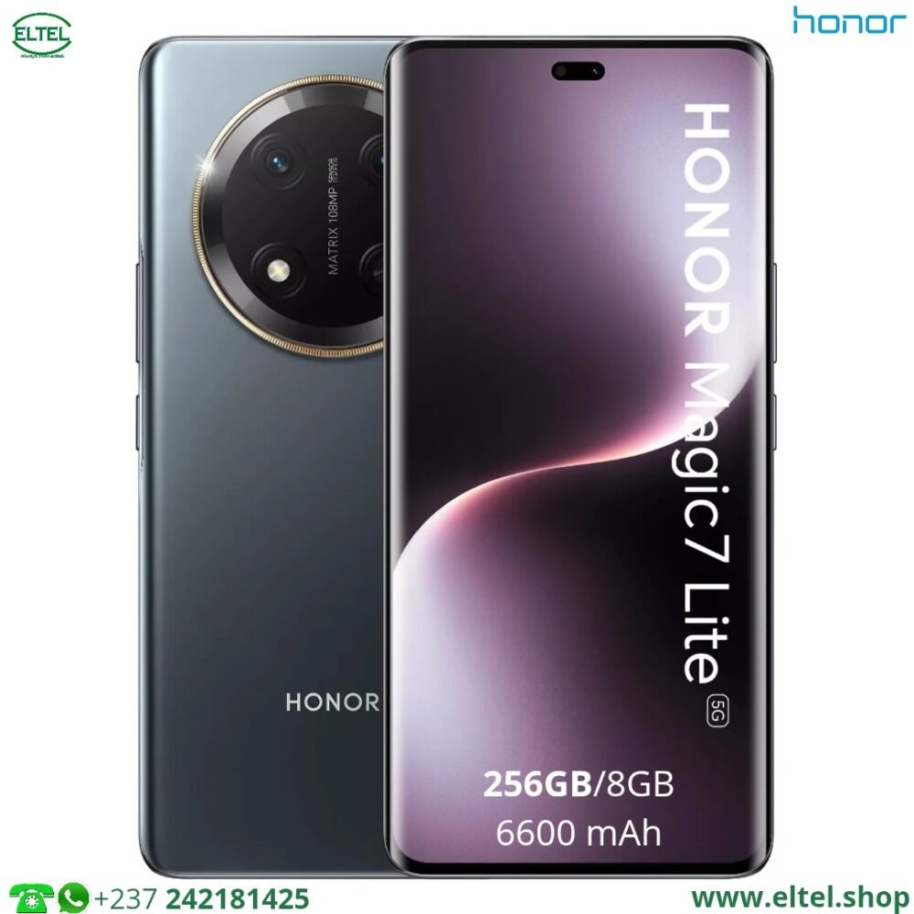 Honor Magic7 Lite - 256GB/8GB - 108MP+5MP/16MP - 6600mAh - garantie 12 mois (neuf)