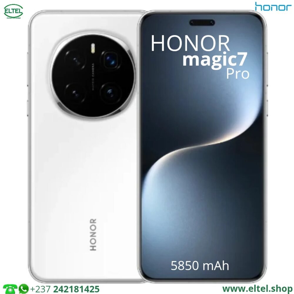 Honor Magic7 Pro - 512GB/12GB - 200MP+50MP+50MP/50MP - 5850mAh - garantie 12 mois (neuf)