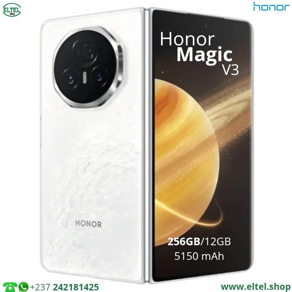 Honor Magic V3 5G - 256GB/12GB - 50MP+50MP+40MP/20MP - 5150mAh - garantie 12 mois (neuf)