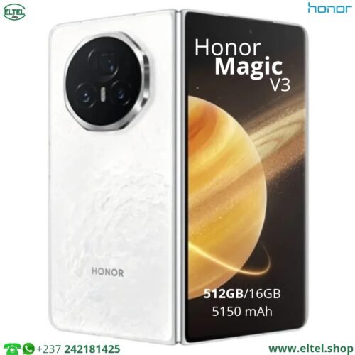 Honor Magic V3 5G - 512GB/16GB - 50MP+50MP+40MP/20MP - 5150mAh - garantie 12 mois (neuf)