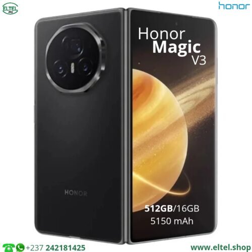 Honor Magic V3 5G - 512GB/16GB - 50MP+50MP+40MP/20MP - 5150mAh - garantie 12 mois (neuf)