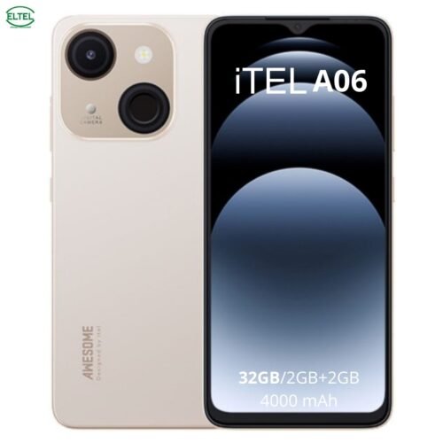 Itel a06 or iTEL A06 - 32GB/2GB - 8MP+0,3MP/5MP - 4000mAh - garantie 12 mois (neuf)